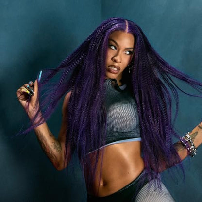 Good Dye Young x Rico Nasty Nasty Deep Purple Semi-Permanent Hair Dye - Vegan & Cruelty-Free (5 fl oz) Avelisse