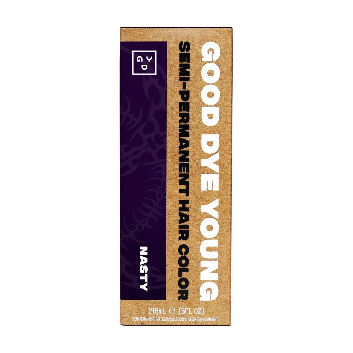 Good Dye Young x Rico Nasty Nasty Deep Purple Semi-Permanent Hair Dye - Vegan & Cruelty-Free (5 fl oz) Avelisse