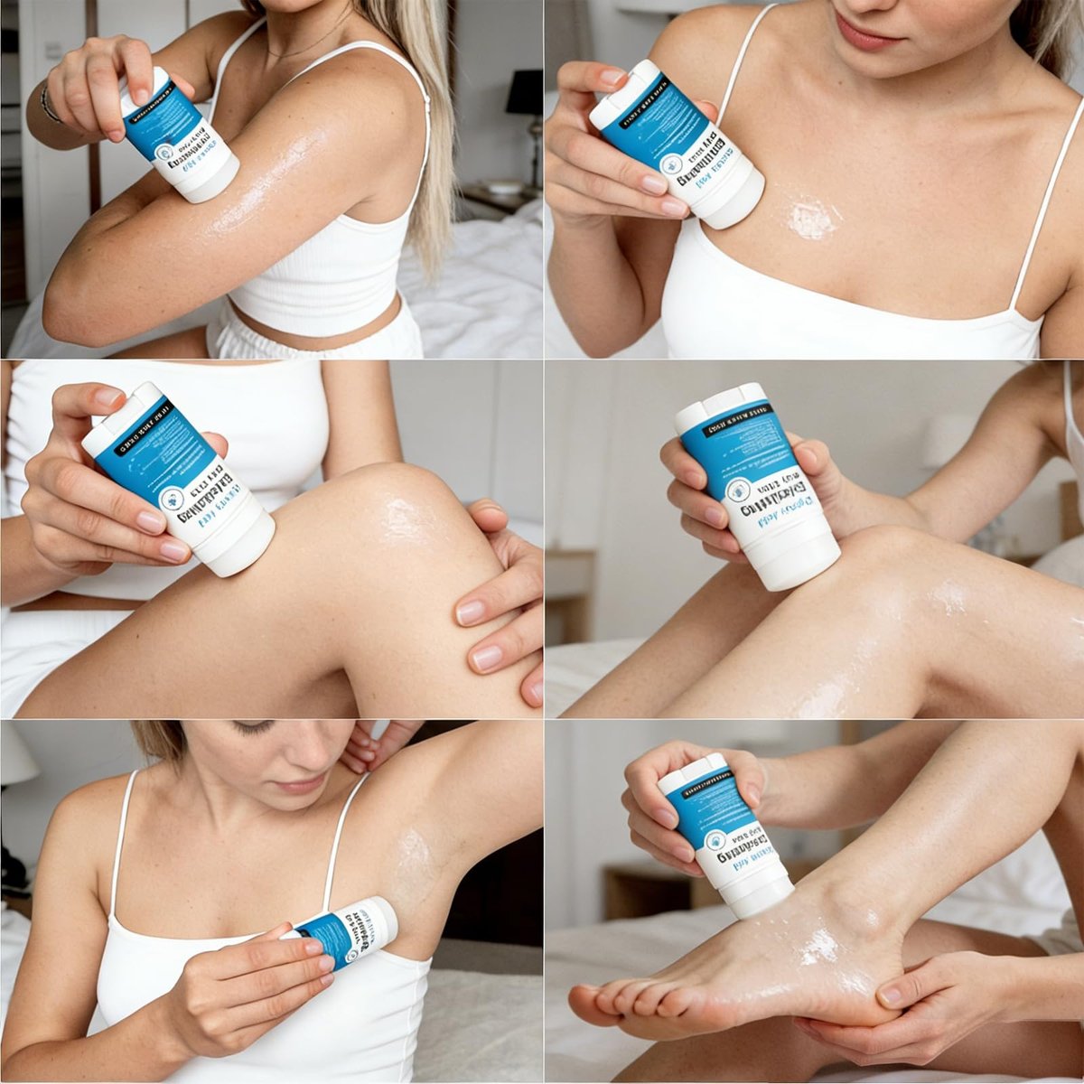 TEEROVA Exfoliating Body Stick with Glycolic Acid - Solid Non-Stick Formula for Smooth, Soft, Nourished Skin - görsel 17