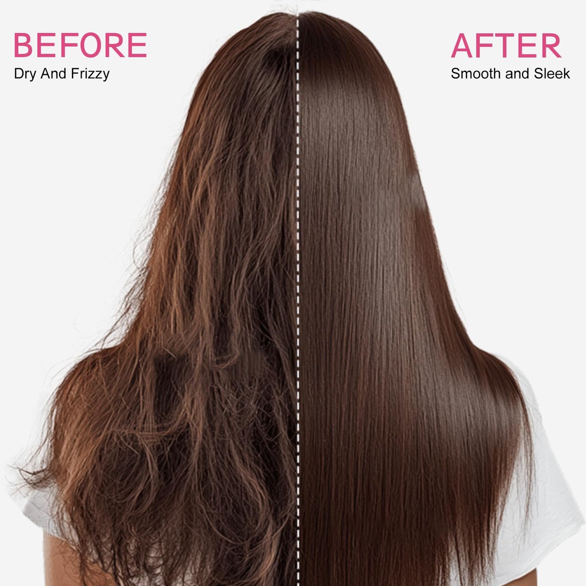 Slick Back Hair Brush - Pink Wood Handle Boar Bristles Smoothing Hairbrush, Anti-Frizz Edge Control for Women and Men Avelisse