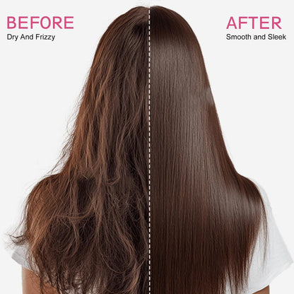 Slick Back Hair Brush - Pink Wood Handle Boar Bristles Smoothing Hairbrush, Anti-Frizz Edge Control for Women and Men Avelisse