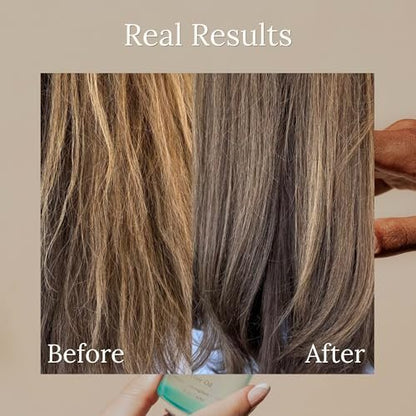 Enly Beauty Dimethicone Anti-Frizz Nourishing Hair Oil with Macadamia Oil Avelisse