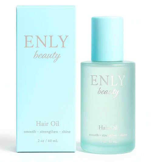 Enly Beauty Dimethicone Anti-Frizz Nourishing Hair Oil with Macadamia Oil Avelisse