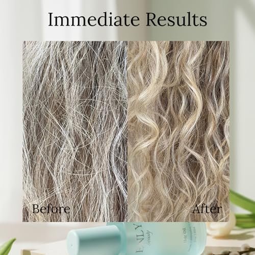 Enly Beauty Dimethicone Anti-Frizz Nourishing Hair Oil with Macadamia Oil Avelisse
