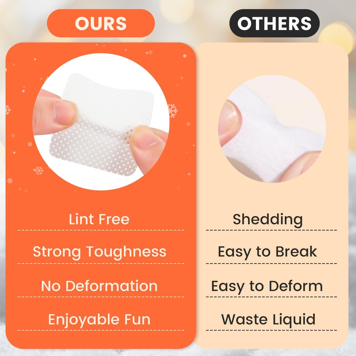 Corconess Lint Free Nail Wipes with Dispenser - 400 Pcs & 120ml Acetone Dispenser for Nail Polish Remover Avelisse