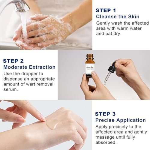 Befada Skin Tag Remover for Face & Body – Fast Acting Wart Remover Serum with Precision Dropper, Gentle Formula, Travel Size (0.33 FL OZ) Avelisse