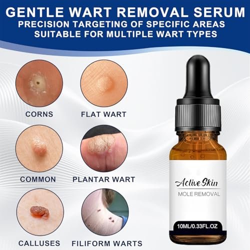 Befada Skin Tag Remover for Face & Body – Fast Acting Wart Remover Serum with Precision Dropper, Gentle Formula, Travel Size (0.33 FL OZ) Avelisse