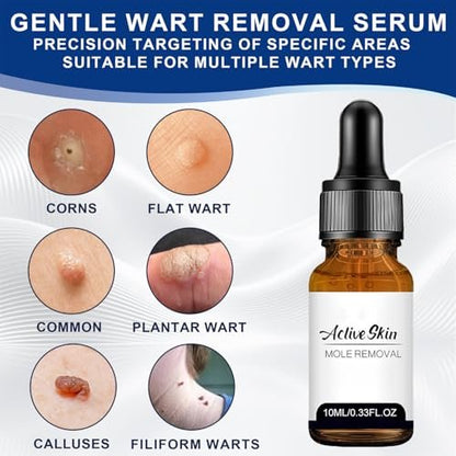 Befada Skin Tag Remover for Face & Body – Fast Acting Wart Remover Serum with Precision Dropper, Gentle Formula, Travel Size (0.33 FL OZ) Avelisse