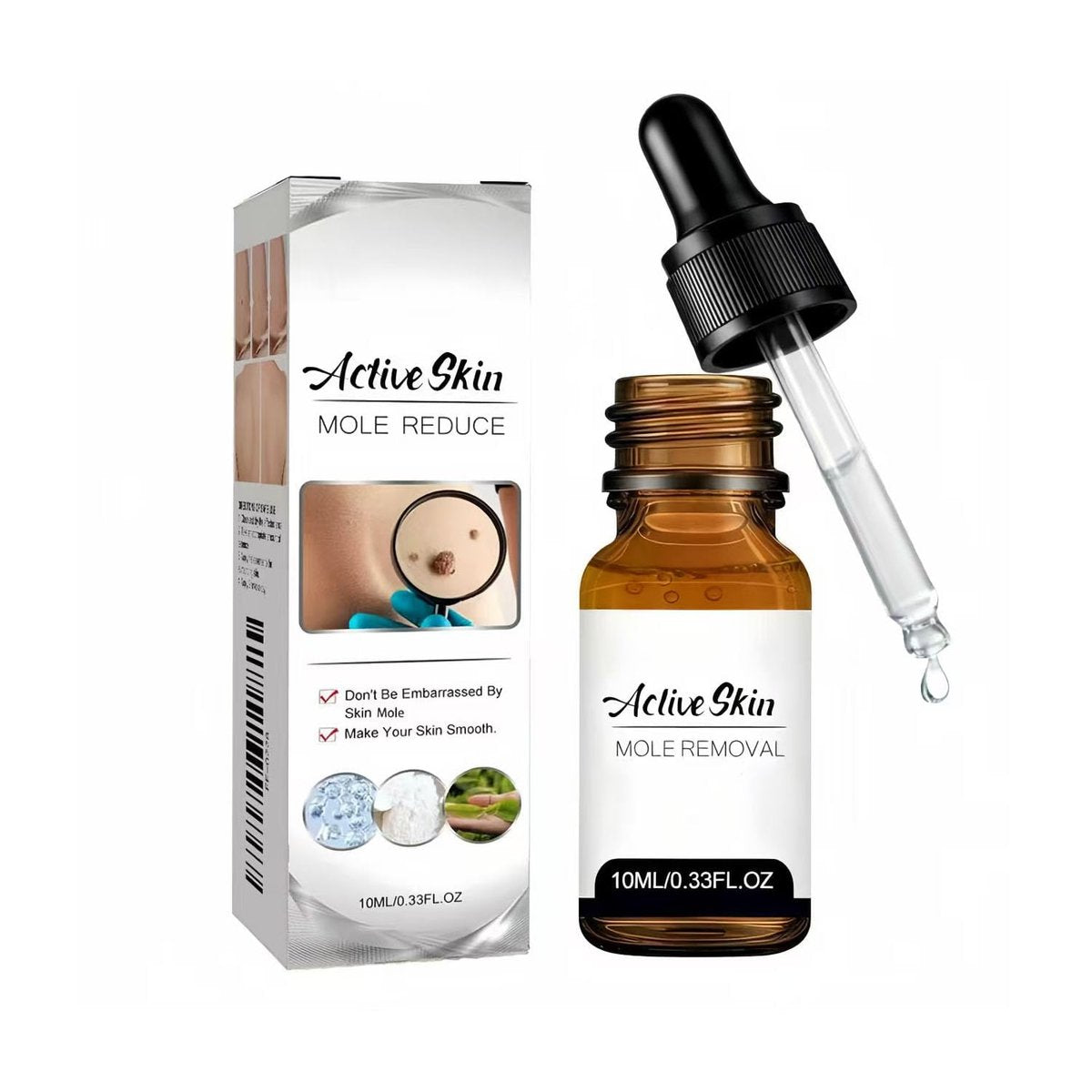 Befada Skin Tag Remover for Face & Body – Fast Acting Wart Remover Serum with Precision Dropper, Gentle Formula, Travel Size (0.33 FL OZ) Avelisse