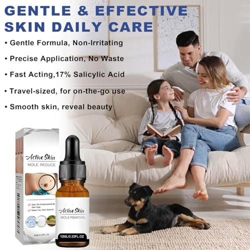 Befada Skin Tag Remover for Face & Body – Fast Acting Wart Remover Serum with Precision Dropper, Gentle Formula, Travel Size (0.33 FL OZ) Avelisse