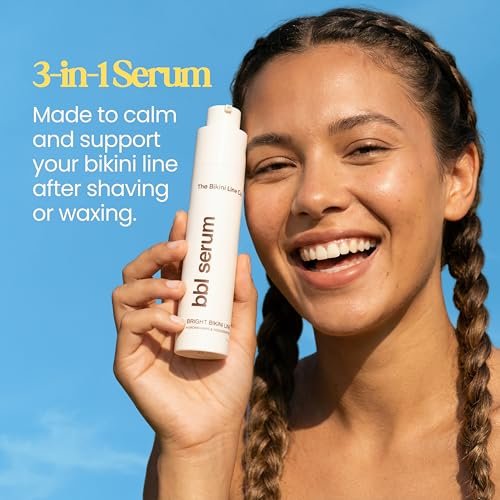 BBL Serum – 3-in-1 Bikini Line Care, Fragrance-Free Post-Hair Removal Serum with Salicylic Acid & Niacinamide, Helps Reduce the Look of Ingrown Bumps & Irritation, Designed for Sensitive Skin Avelisse