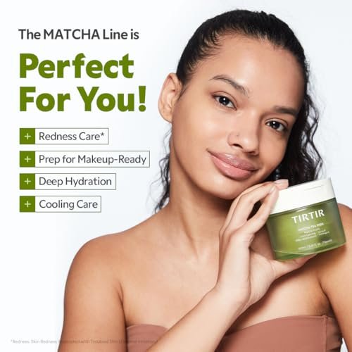 TIRTIR Matcha PDRN Toner Pad - Double-Sided Exfoliating & Hydrating Pads with Vegan PDRN, 2% Niacinamide, 70 Pads - görsel 16