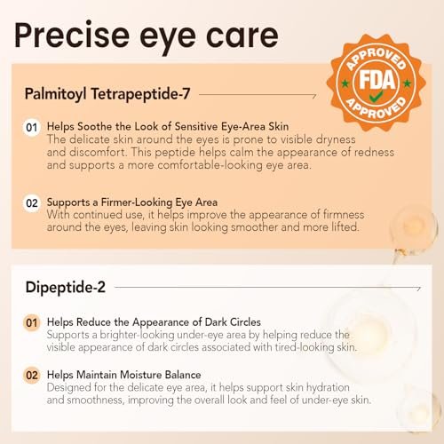ISUNRISE Instant Eye Tightener Cream with Brush – Temporary Eye Bags & Puffiness Reducer, Wrinkles & Fine Lines, Lightweight Gentle Skin Care for All Skin Types - görsel 4