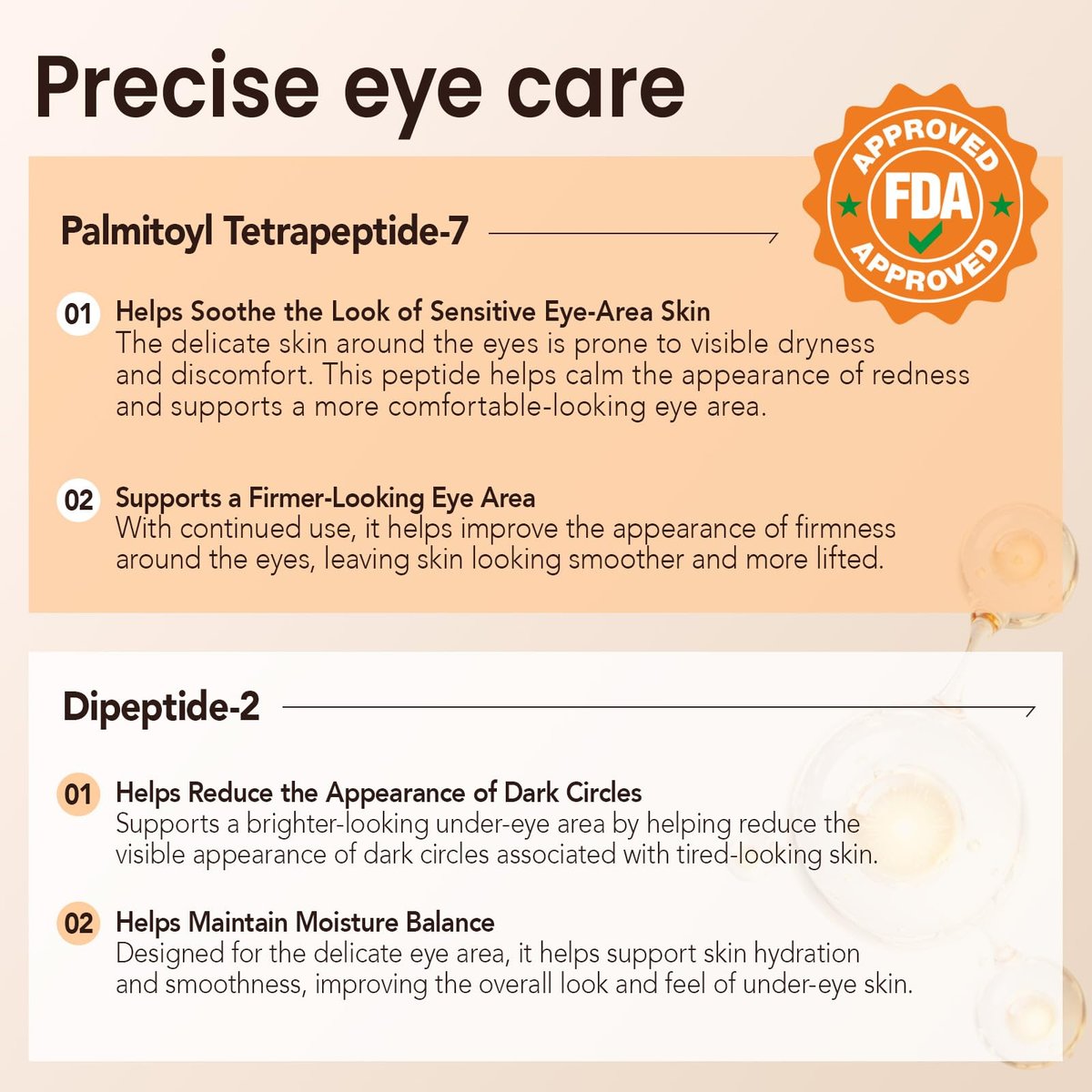 ISUNRISE Instant Eye Tightener Cream with Brush – Temporary Eye Bags & Puffiness Reducer, Wrinkles & Fine Lines, Lightweight Gentle Skin Care for All Skin Types - görsel 3
