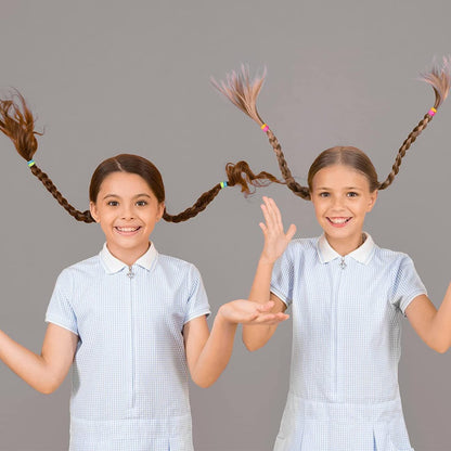 Yogode Hair Accessories for Girls - Colorful Elastic Hair Ties & Clips Set Avelisse