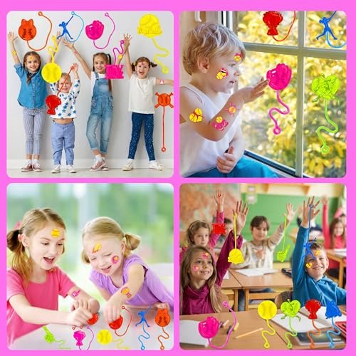 48PCS Softball Party Favors - 24 Temporary Tattoos & 24 Stick Hands for Birthday Party Supplies, Goodie Bag Stuffers, Treasure Box Toys, Classroom Prizes, Student Gifts - görsel 16