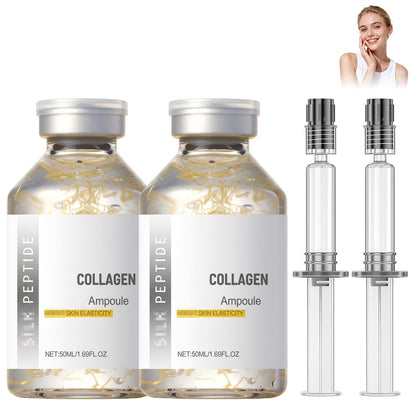 Peptide Lifting Ampoule 2-Pack – Collagen Peptide Serum for Face Tightening, Smoothing, Anti-Aging & Hydration (100ml Each) Avelisse