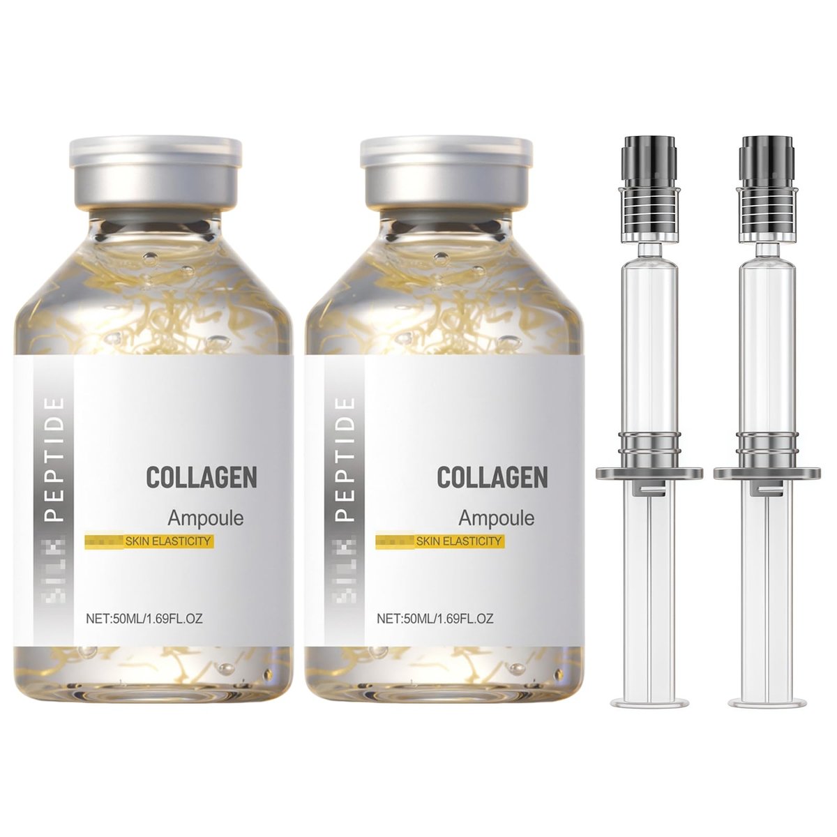 2-Pack Peptide Lifting Ampoule - Korean Collagen Serum for Wrinkles, Firming & Lifting Avelisse