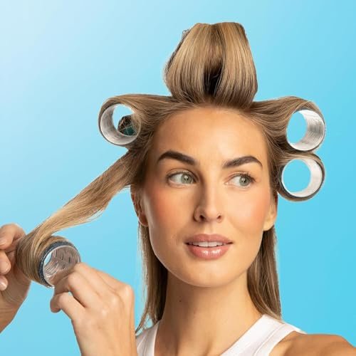 Gimme Beauty Full Effect Thermal Hair Rollers – 12 Count, 3 Sizes for Bouncy Curls & Natural Waves – Salon-Style Blow-Outs at Home – Gentle Secure Hold for All Hair Types - görsel 10