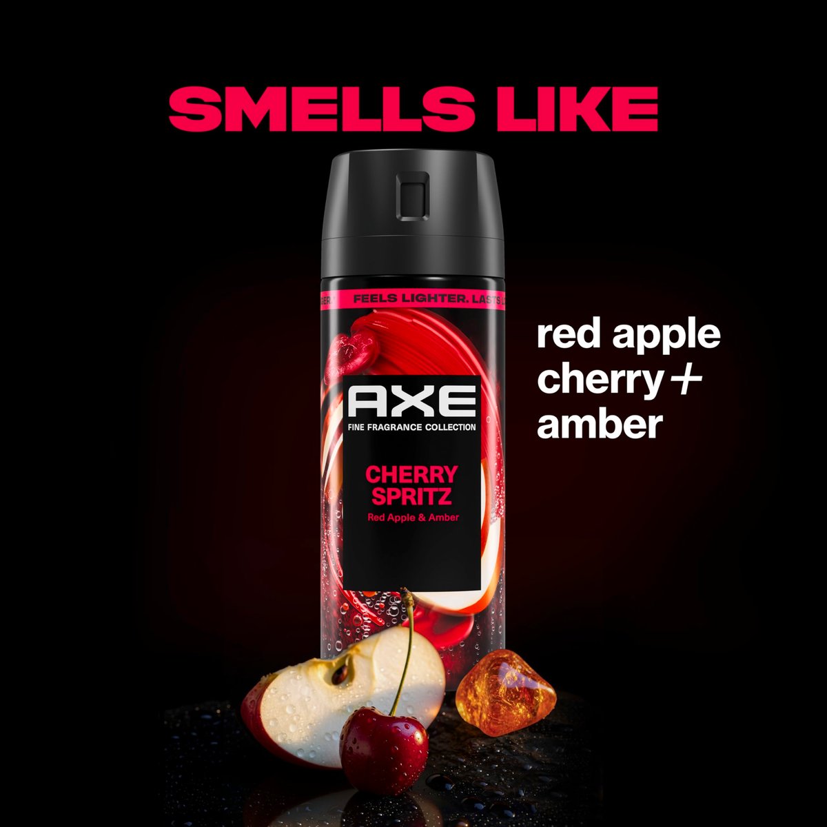 AXE Body Spray Touch of Sweetness - 4 Count, 2.9 oz Each - Long-Lasting 72-Hour Freshness, Aluminum Free Avelisse
