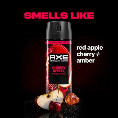 AXE Body Spray Touch of Sweetness - 4 Count, 2.9 oz Each - Long-Lasting 72-Hour Freshness, Aluminum Free Avelisse