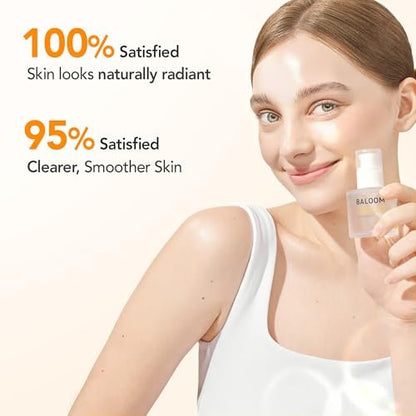 BALOOM 10% Niacinamide Dark Spot Remover For Face – Korean Skin Care for Uneven Tone, Discoloration & Pore Minimizing – Brightening Glutathione Face Serum for Hydration & Glass Skin – 1.69 fl oz Avelisse