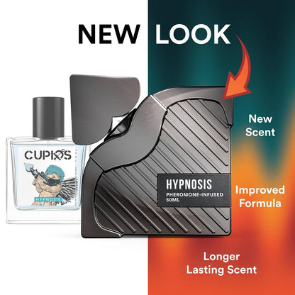 Cupids Hypnosis 3.0 Pheromone Cologne for Men – Long Lasting Men’s Pheromone Perfume with PheroPureVXN™ – Magnetic Eau de Parfum with Citrus Vanilla Notes – 50ml Avelisse