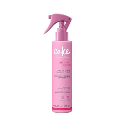 Cake Beauty Curl Blow Out Spray – Smooth Talkin' Blow Out Magic for Sleek, Frizz-Free Curls Up to 72H, 450°F Heat Protection, 6.8 fl oz Avelisse