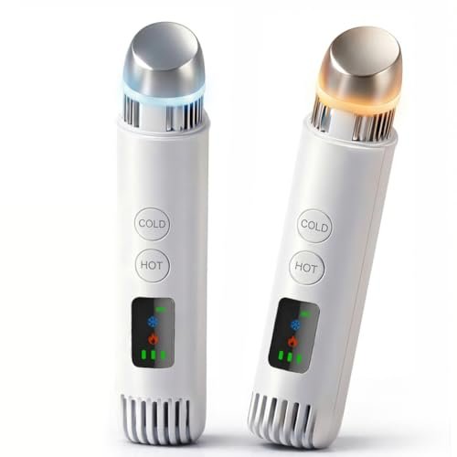 2-in-1 Cold & Warm Depuffing Wand for Face & Eyes – Adjustable Temperature Facial Massager for Puffiness, Dark Circles & Radiant Skin Avelisse