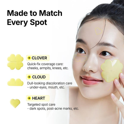 MANYO Glutathione 7 Dark Spot Serum Patch - Gel Dark Spot Patches for Face, Uneven Skin Tone & Radiance Booster, Korean Skincare, 30 Count