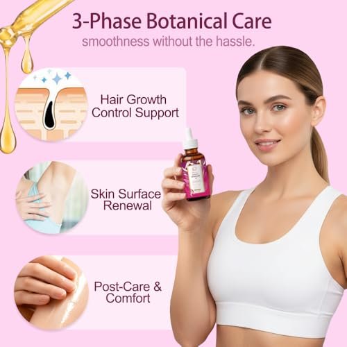 Zoone Nutra Cyperus Rotundus Seed Oil 60ml – Enhanced Botanical Formula with Hair Inhibiting Complex, Infused with Narcissus & Japanese Yam Extract, Lightweight Body Care Blend Avelisse