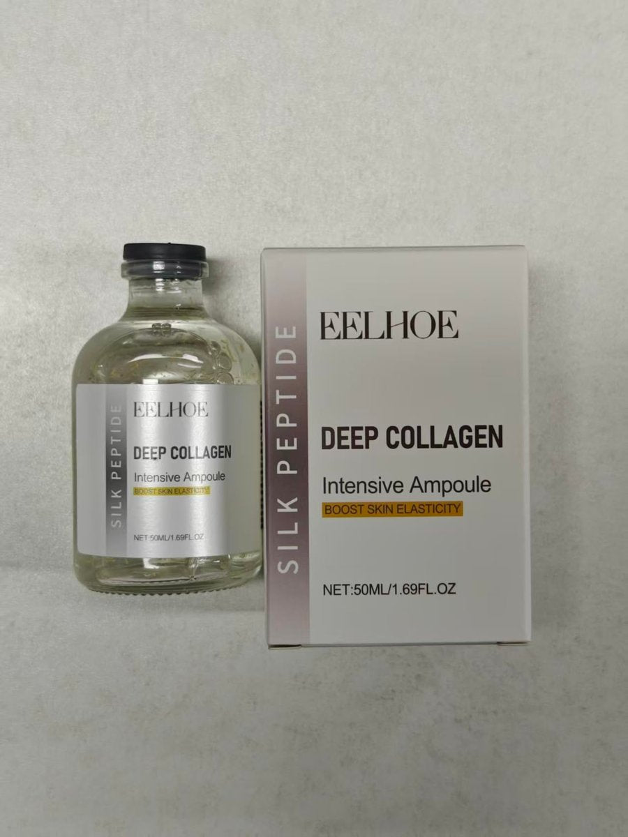 Deep Collagen Silk Peptide Lifting Ampoule Serum – Firming, Wrinkle-Smoothing, Hydrating Korean Facial Essence (1.69 fl oz) Avelisse
