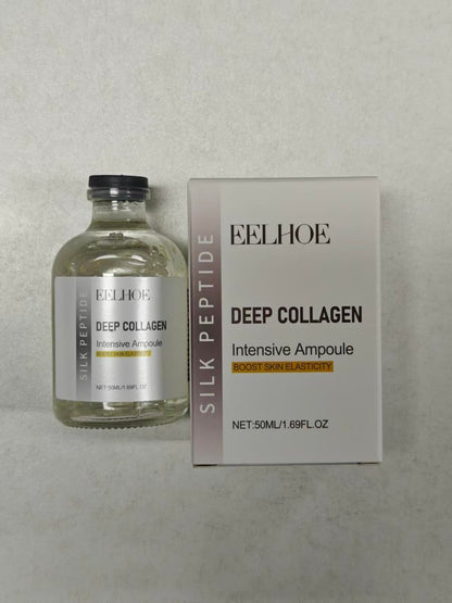 Deep Collagen Silk Peptide Lifting Ampoule Serum – Firming, Wrinkle-Smoothing, Hydrating Korean Facial Essence (1.69 fl oz) Avelisse