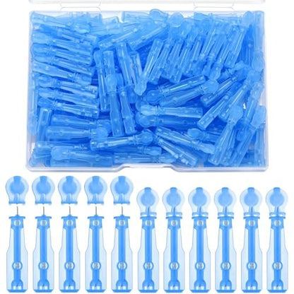 100Pcs Disposable Sterile Pimple Popper Needles – Ultra-Fine Acne Extractor Tools for Blackhead, Whitehead & Blemish Removal | Professional Facial Skin Care Kit