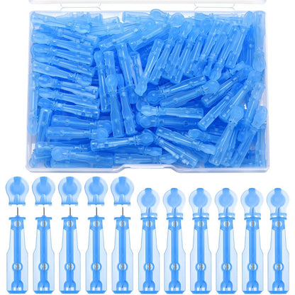 100Pcs Disposable Sterile Pimple Popper Needles – Ultra-Fine Acne Extractor Tools for Blackhead, Whitehead & Blemish Removal | Professional Facial Skin Care Kit