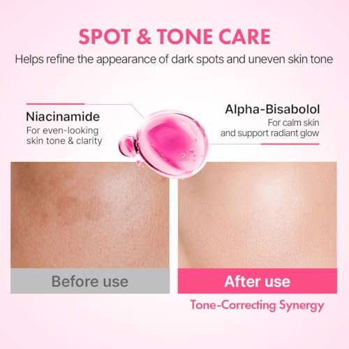 Hanskin PDRN Pink Peptide Hyaluron Glow Serum - 200,000ppm Pink Lotus Vegan PDRN | Intensive Hydrating Glow Ball Essence for Glass Skin, Plumping & Firming | Korean Skincare 1.01 fl. oz. Avelisse