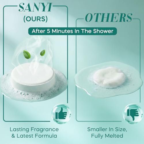 Shower Steamers Aromatherapy 15 Pack - Eucalyptus & Mint Shower Bombs with Natural Essential Oils for Sinus Relief, Relaxation, and Spa Gifts for Women & Men Avelisse