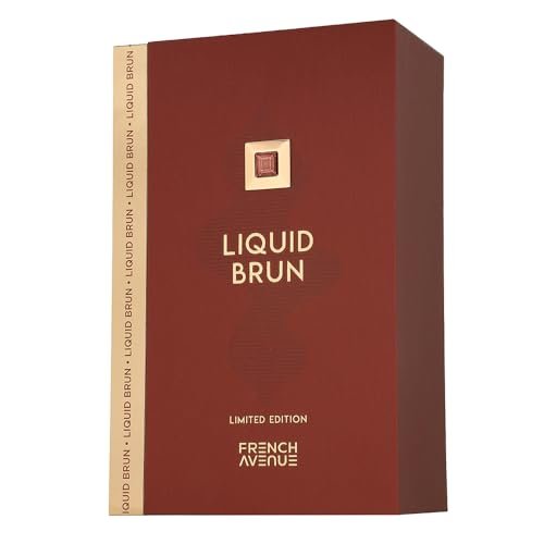 French Avenue Liquid Brun Limited Edition Extrait De Parfum - 150ml | Bergamot, Cardamom, Cinnamon, Orange Blossom, Vanilla, Praline, Musk Avelisse