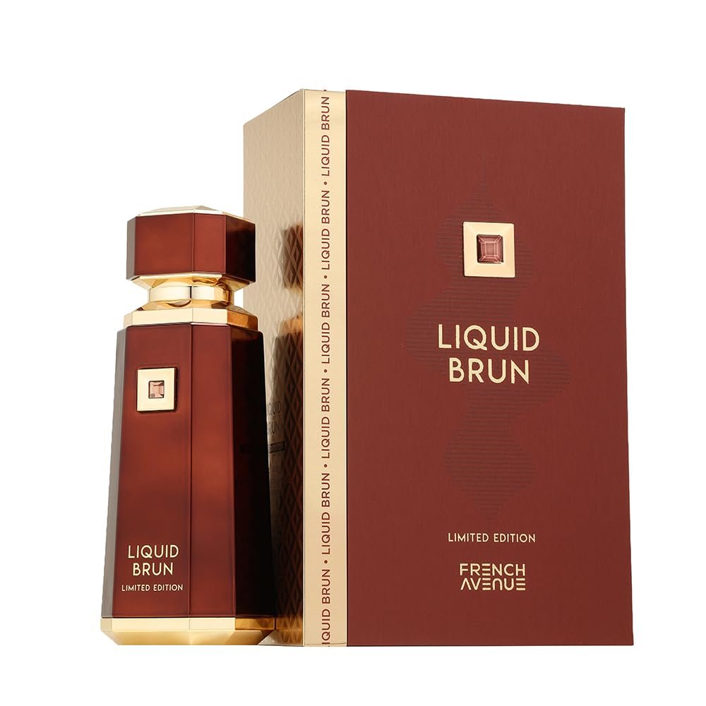 French Avenue Liquid Brun Limited Edition Extrait De Parfum - 150ml | Bergamot, Cardamom, Cinnamon, Orange Blossom, Vanilla, Praline, Musk Avelisse