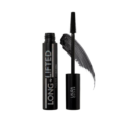 LAURA GELLER Long-n-Lifted Tubing Mascara – Lengthening & Lifting Mascara, Smudge-Proof & Flake-Free, Gentle Tubing Formula Removes with Warm Water, Black, 0.3 oz Avelisse