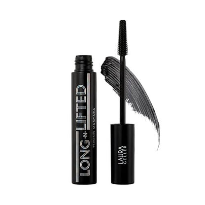 LAURA GELLER Long-n-Lifted Tubing Mascara – Lengthening & Lifting Mascara, Smudge-Proof & Flake-Free, Gentle Tubing Formula Removes with Warm Water, Black, 0.3 oz Avelisse