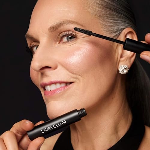 LAURA GELLER Long-n-Lifted Tubing Mascara – Lengthening & Lifting Mascara, Smudge-Proof & Flake-Free, Gentle Tubing Formula Removes with Warm Water, Black, 0.3 oz Avelisse