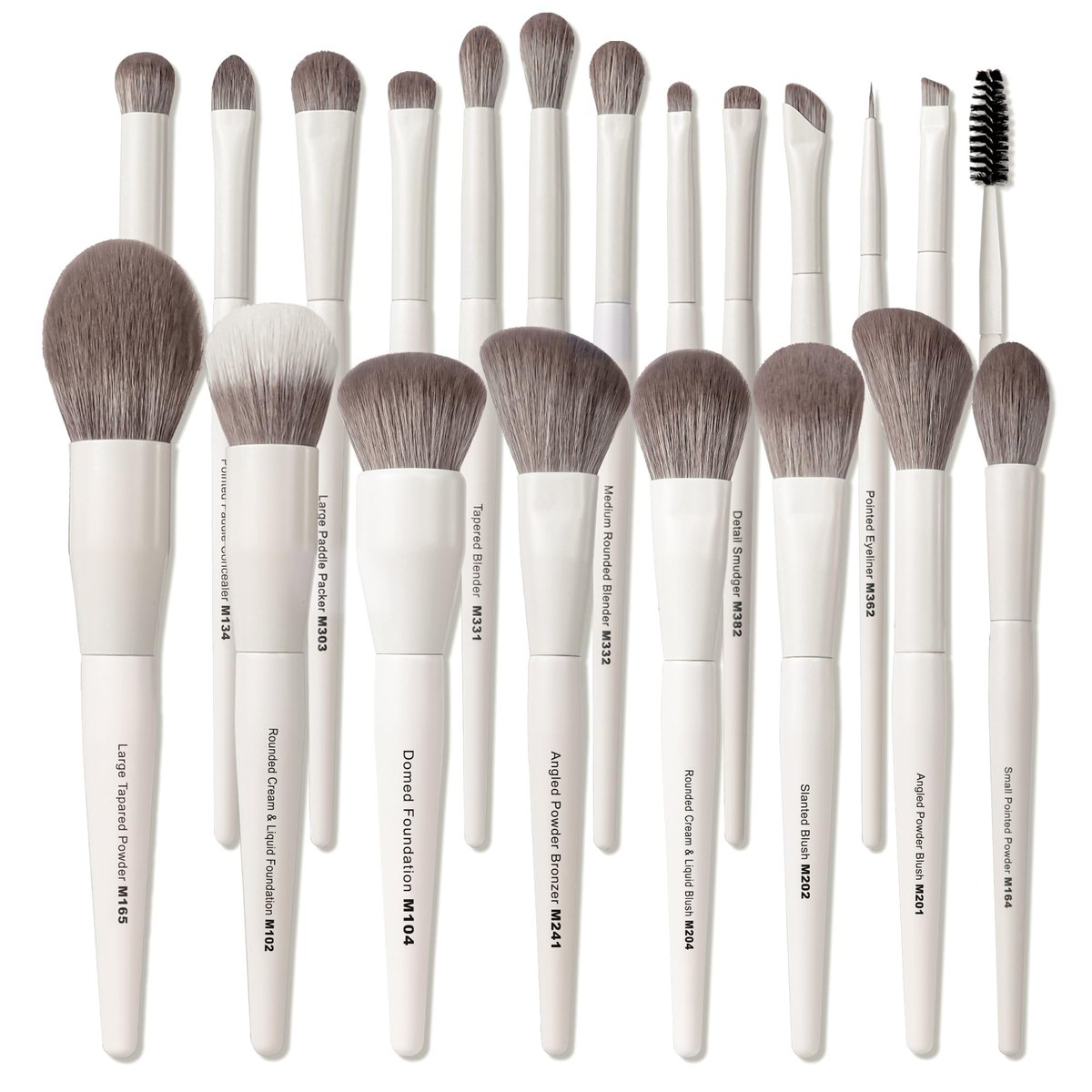 VYNESTRA 20-Piece Pro Grade Makeup Brush Set – Ultra Soft Vegan Bristles, Elegant Design for Flawless Application Avelisse
