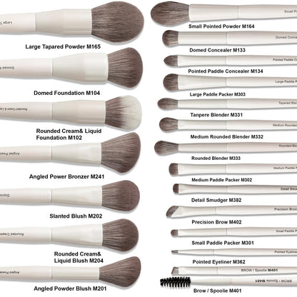 VYNESTRA 20-Piece Pro Grade Makeup Brush Set – Ultra Soft Vegan Bristles, Elegant Design for Flawless Application Avelisse