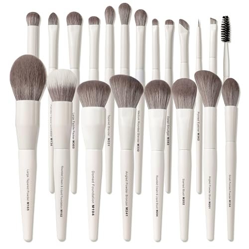 VYNESTRA 20-Piece Pro Grade Makeup Brush Set – Ultra Soft Vegan Bristles, Elegant Design for Flawless Application Avelisse