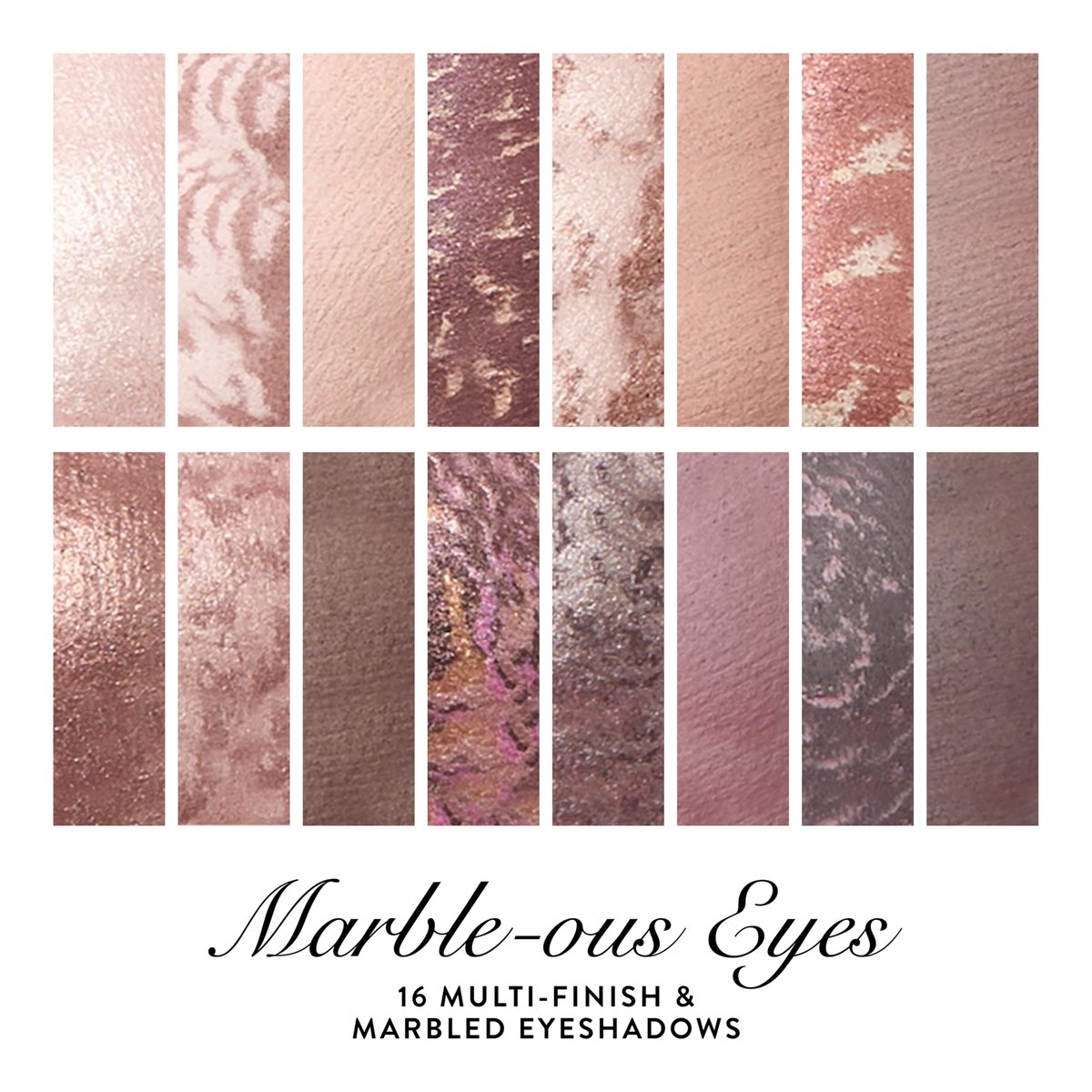 LAURA GELLER NEW YORK Marble-ous Eyes Eyeshadow Palette – 16 Multi-Finish Baked & Marbled Eyeshadows in Matte & Satin Finishes – Limited Edition Draper James Collaboration Avelisse