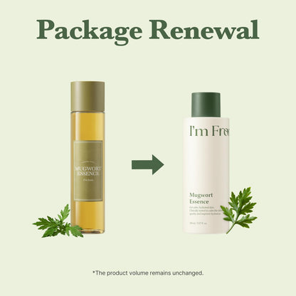 I’m From Mugwort Essence - Deep Calming & Hydrating Korean Essence for Sensitive Skin, Vegan, 5.07 fl.oz Avelisse