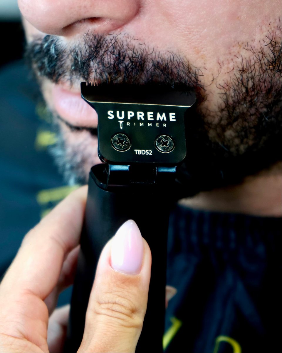 Supreme Trimmer T Shaper ST5190 - Quiet Cordless Beard & Hair Trimmer for Men, 120 Min Runtime, Zero-Gap DLC Blade, Ideal for Sensitive Skin Avelisse