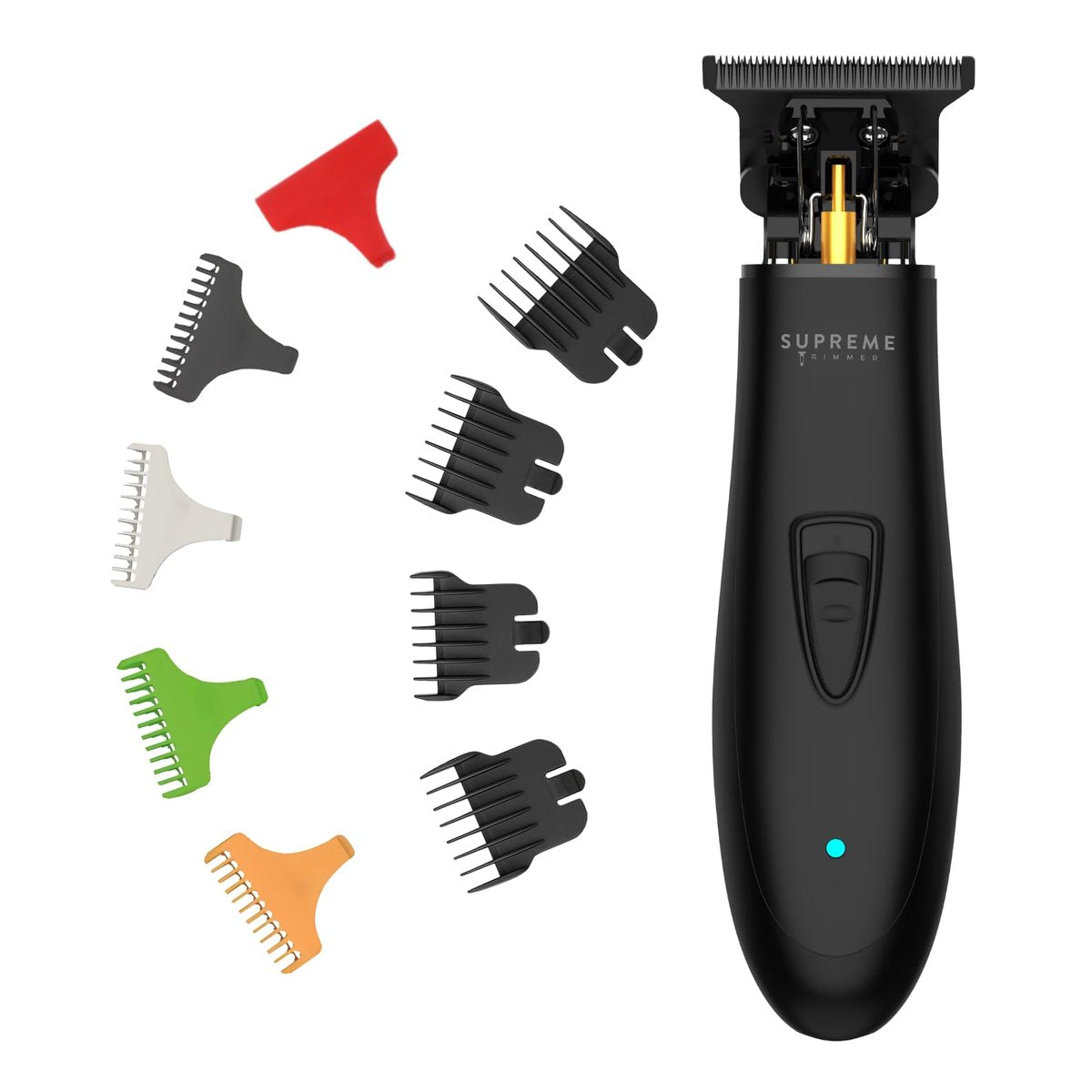 Supreme Trimmer T Shaper ST5190 - Quiet Cordless Beard & Hair Trimmer for Men, 120 Min Runtime, Zero-Gap DLC Blade, Ideal for Sensitive Skin Avelisse