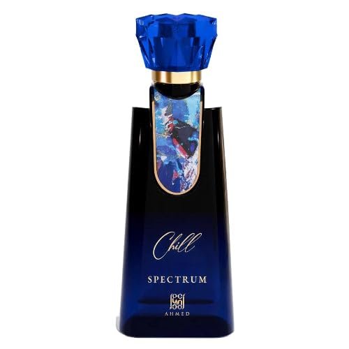 Ahmed Al Maghribi Spectrum Chill Extrait de Parfum 100ml - Long Lasting Citrus Aquatic Woody Fragrance for Men Avelisse